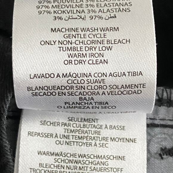 Michael Kors Men's 30x32 Parker Slim Fit Pant Stretch Solid Black NEW - Picture 10 of 11